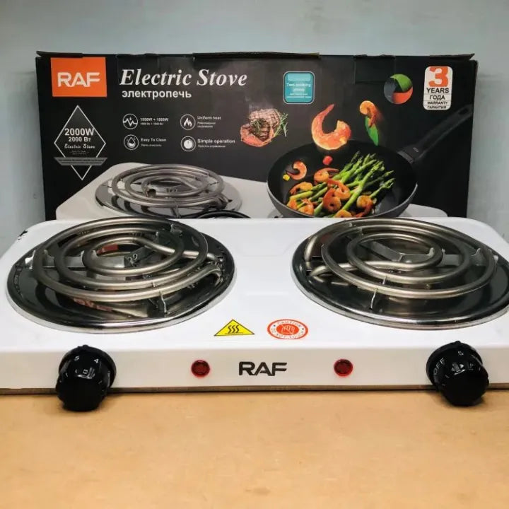 Double Electric Hot Plate Stove