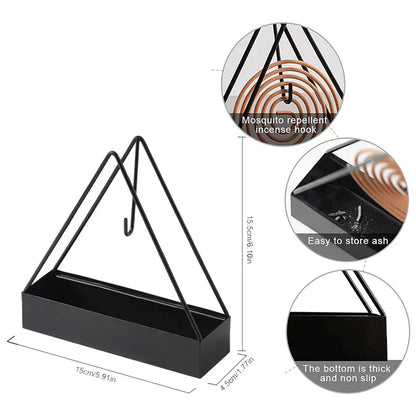 Metal Mosquito Coil Stand (Pack of 3)