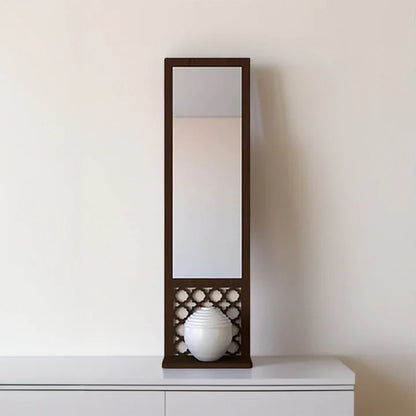 Moroccan Wooden Acrylic Wall Art Mirror