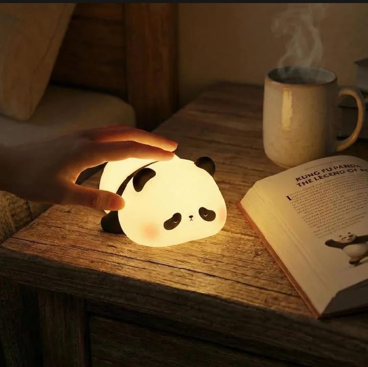 Panda Silicone Night Light Lamp