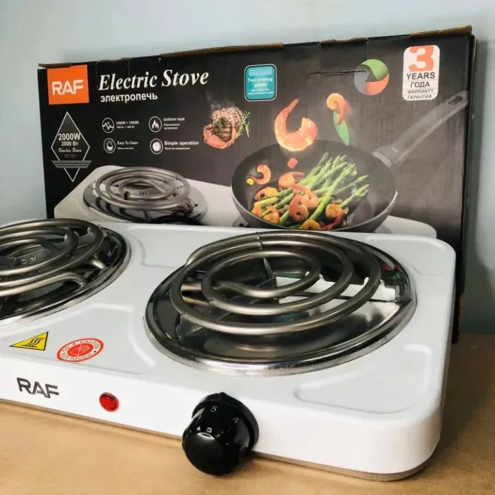 Double Electric Hot Plate Stove