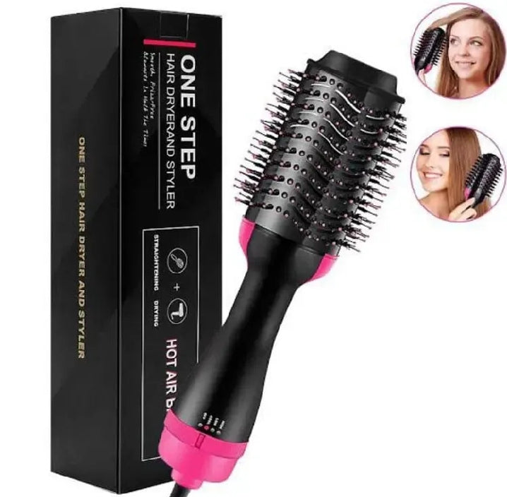 One Step 3 in 1 Hair Dryer & Styler| Hair Dryer brush| Hot Air Brush| Hair Straightener & Curler |Electric Hair Brush| Styling Tool for Women| Multifunctional Blow Dryer Styler Combo